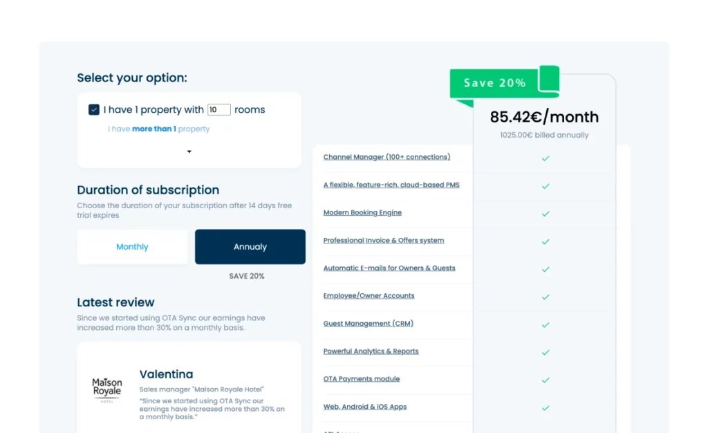 ota-sync-pricing-page