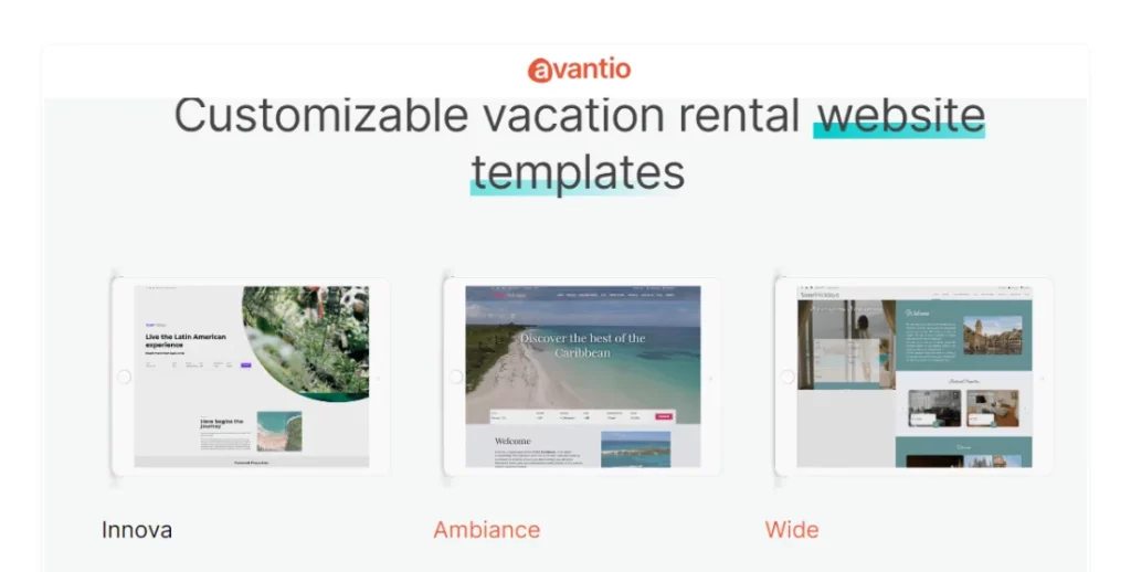 avantio-website-templates