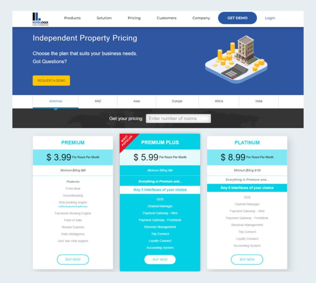 hotelogix-pricing