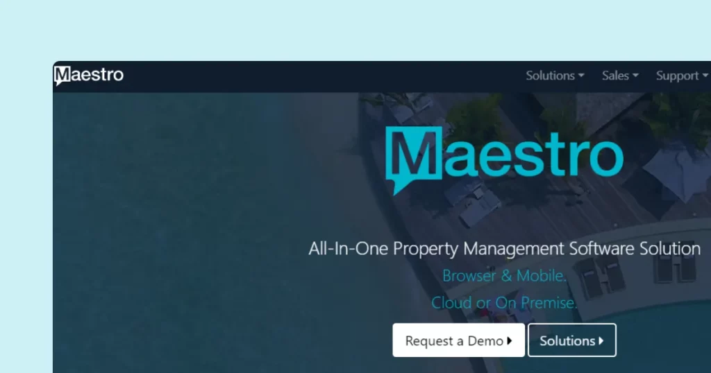 maestro-homepage